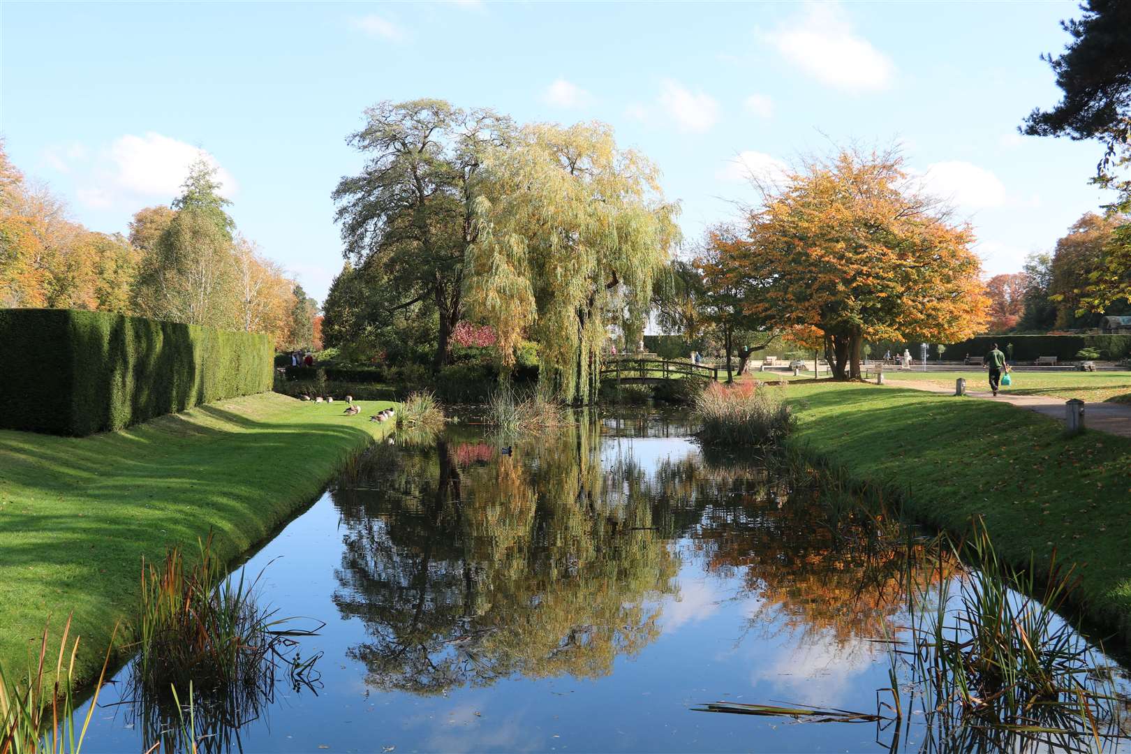 Hever's gardens are open to visitors