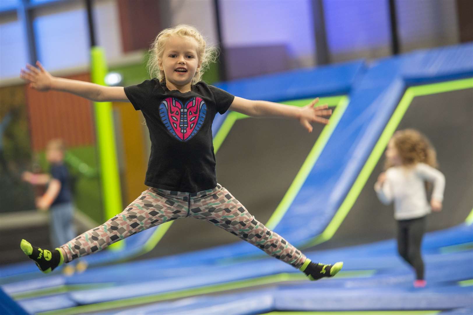 The government has said trampoline parks can reopen