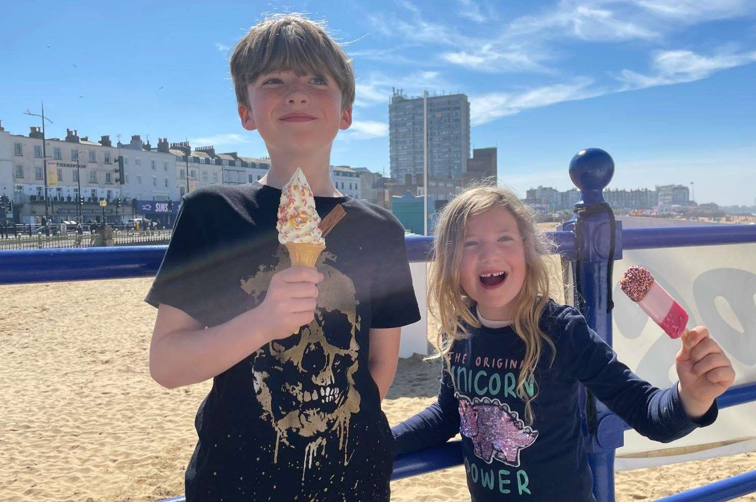 No trip to the seaside is complete without an ice-cream