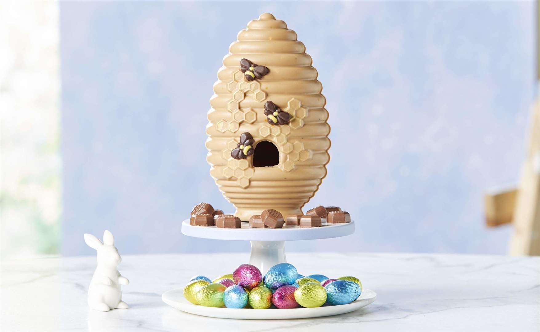 Unusual Easter eggs and chocolate including Aldi's beehive and melting