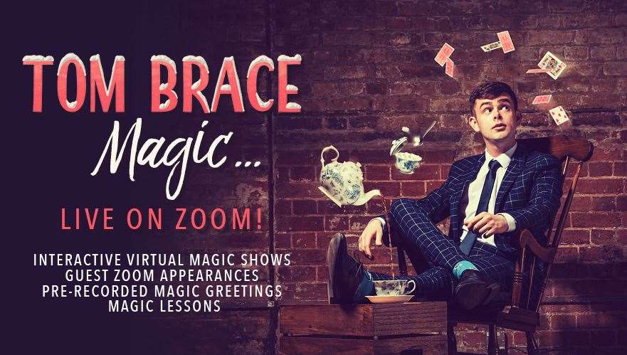 Would your kids enjoy a magic show over Zoom with their friends?