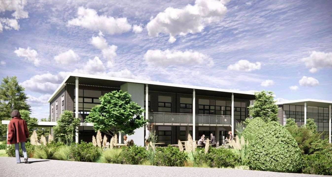 It will include new classrooms, engineering workshops and catering spaces. Picture: KCC
