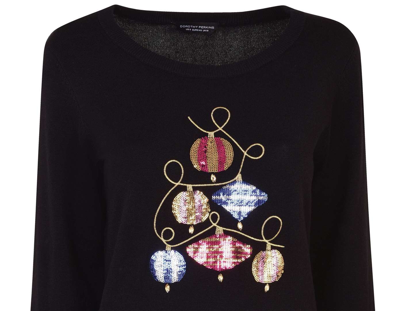 Put some shimmer and shine into your jumper choice with this £28 knit from Dorothy Perkins