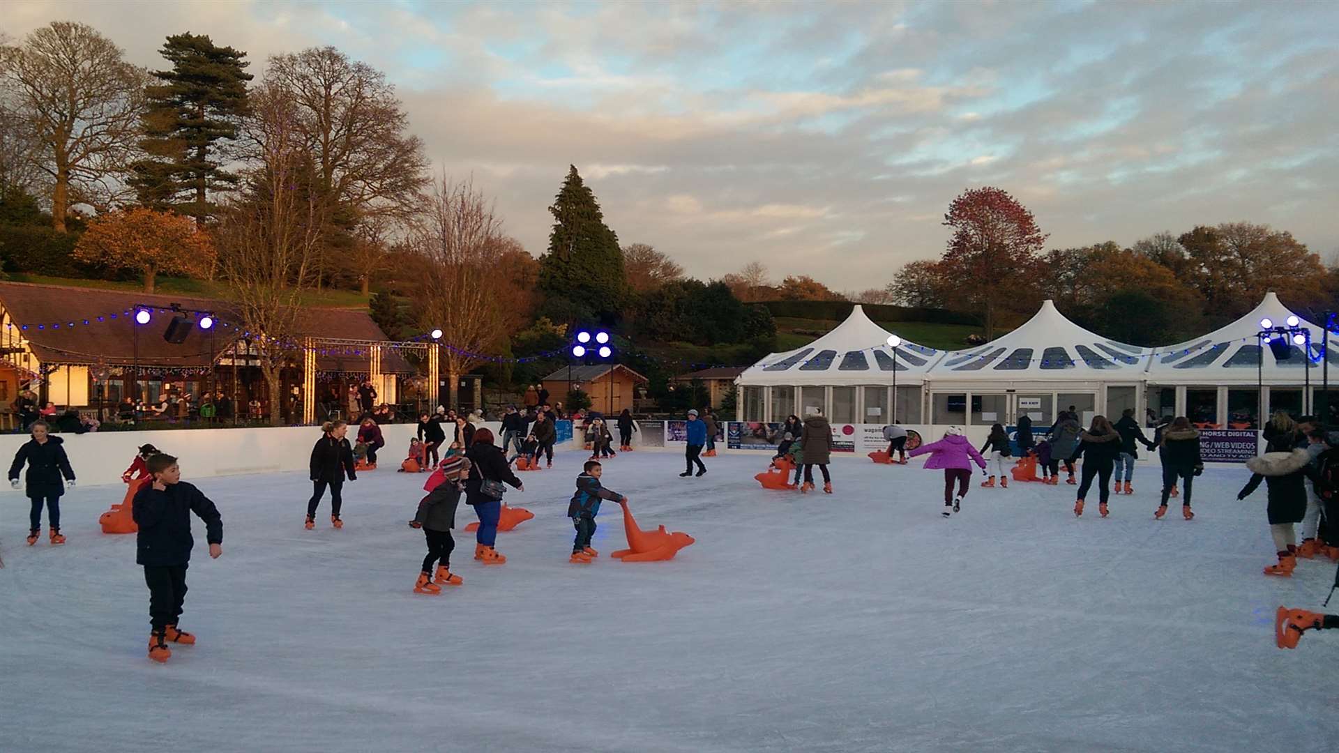 The ice rink for Tunbridge Wells