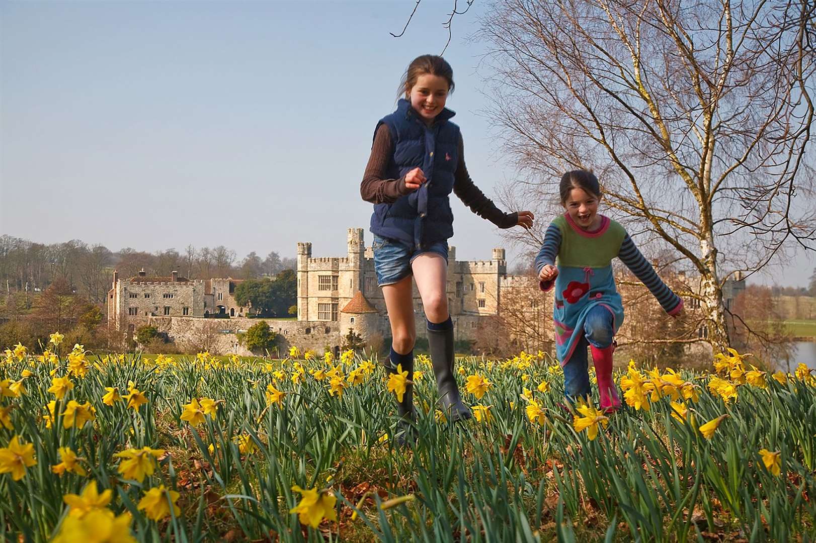 Leeds Castle's trail will take you across the estate