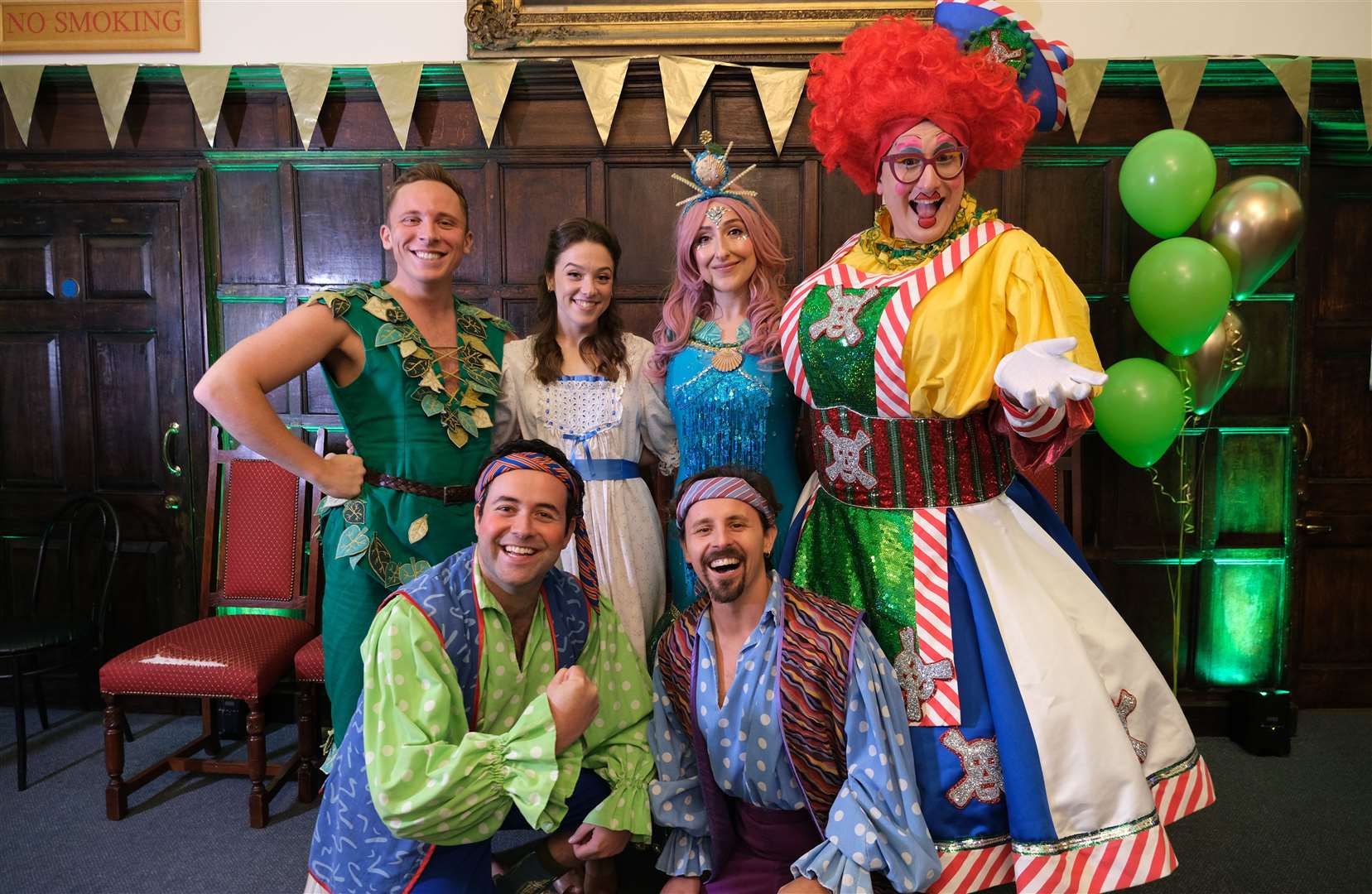 The Hazlitt Theatre’s Peter Pan has been adapted for a modern audiences but is still full of panto fun. Picture: Parkwood Theatres