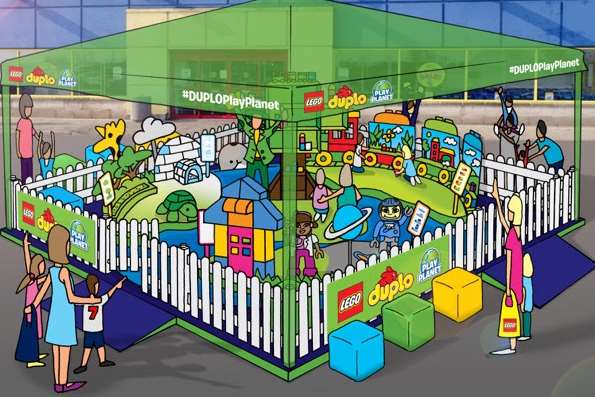 The LEGO DUPLO Play Planet comes to Bluewater's Winter Garden