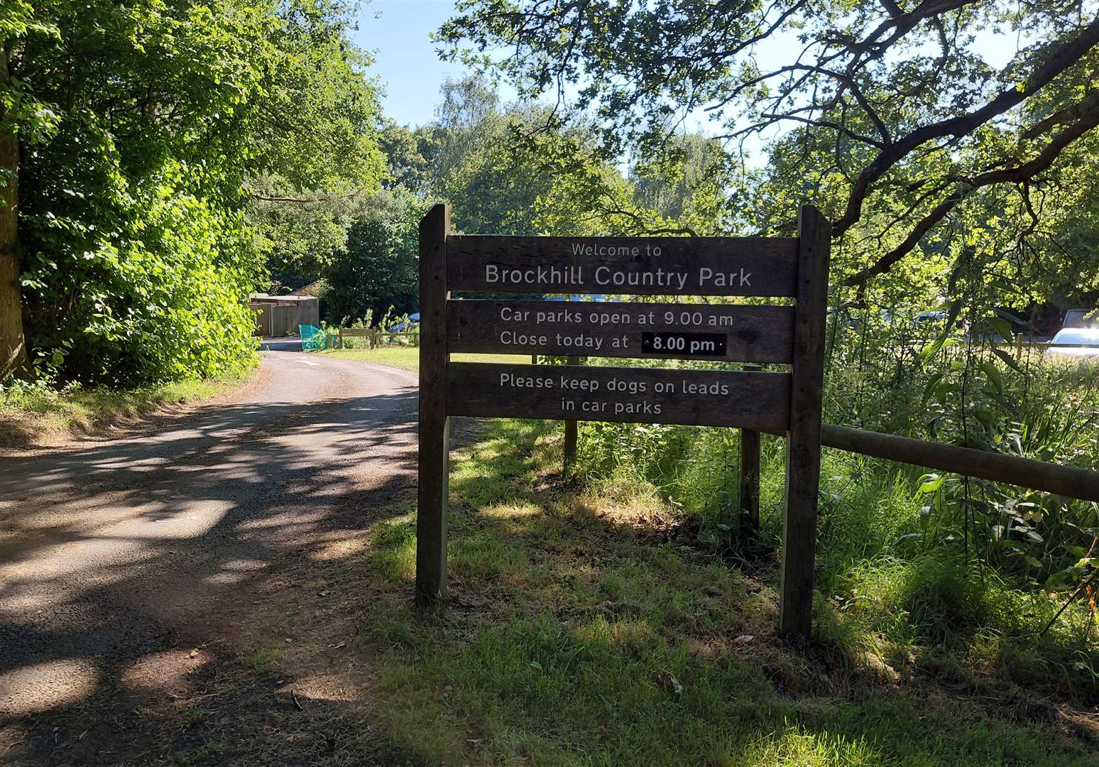 Brockhill Country Park is one of nine KCC country parks around Kent
