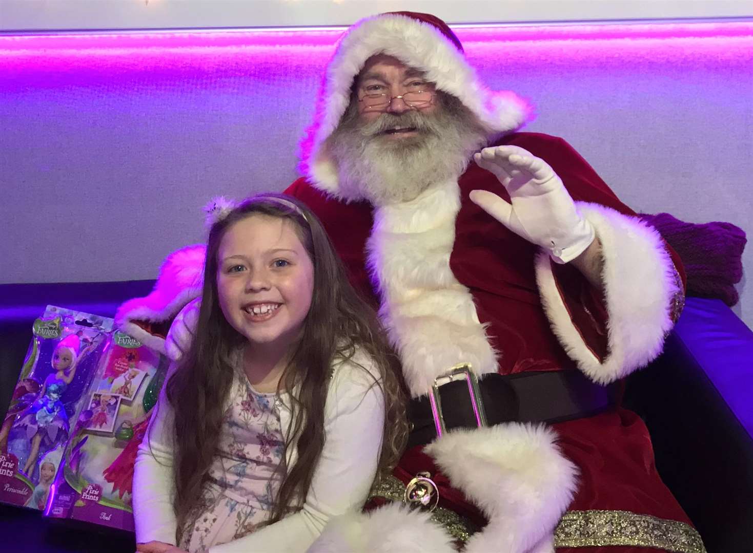 Maci Rayford and Santa teamed up last year to Make Someone's Christmas