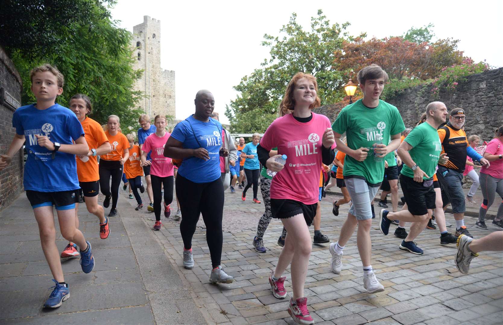 Registrations for the Medway Mile are now open, with the events and activities taking place on July 18. Picture: Chris Davey.