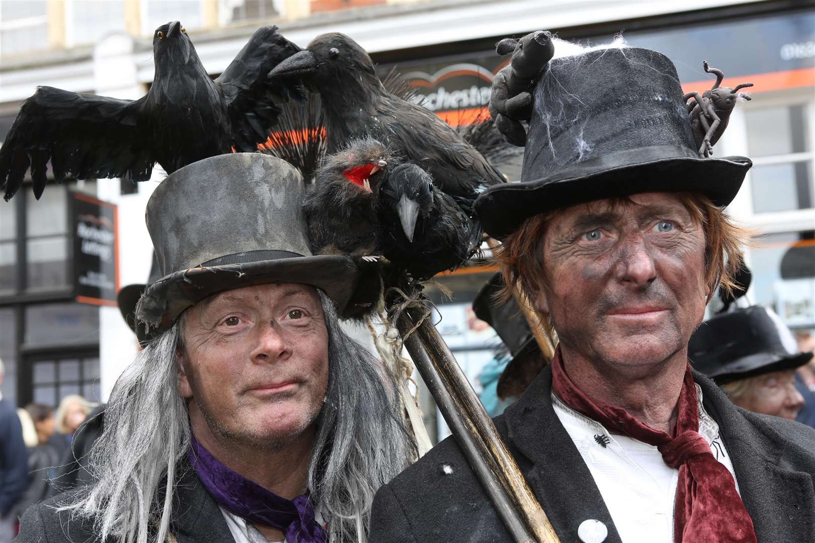 Kevin Hand and Colin Meheux at last year's Sweeps Festival