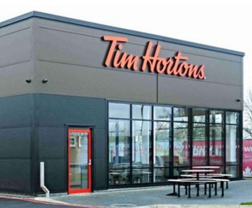An application for a new Tim Hortons is set for approval by Thanet District Council. Picture: Tim Hortons