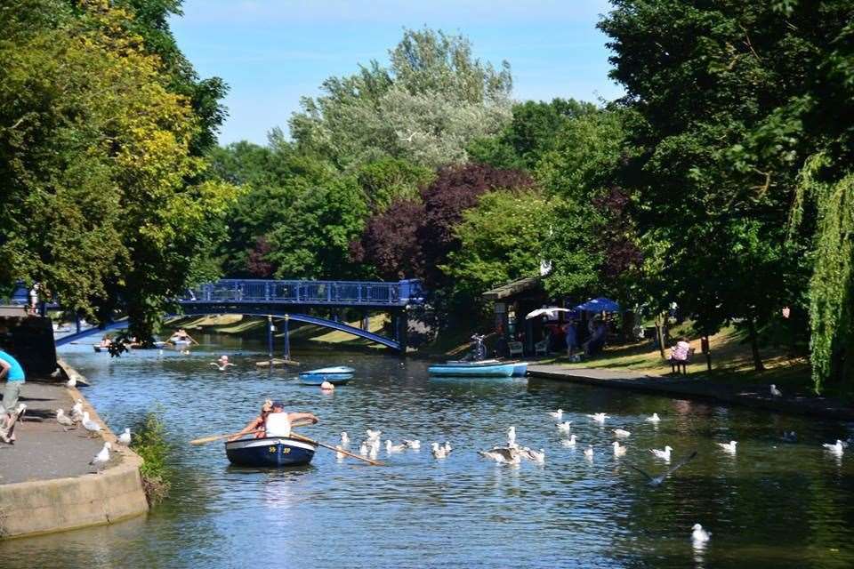 Royal Military Canal in Hythe