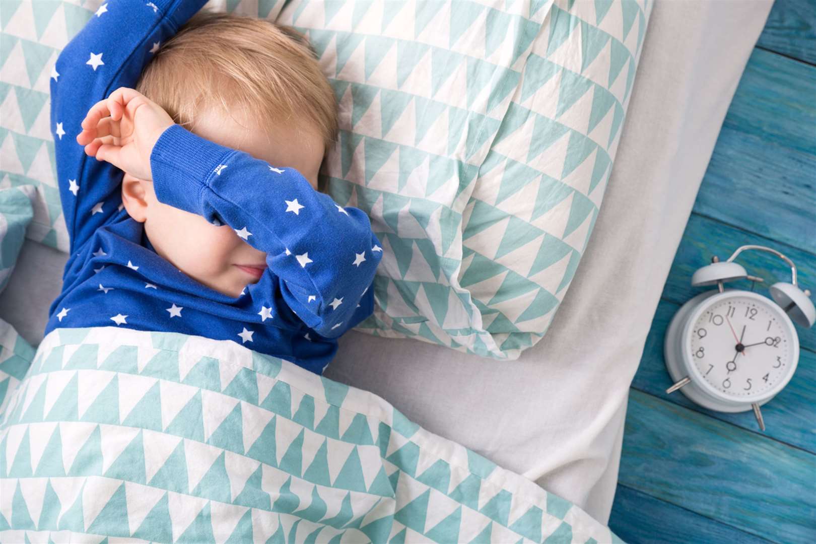 The clock change can disrupt children's sleep for a day or two