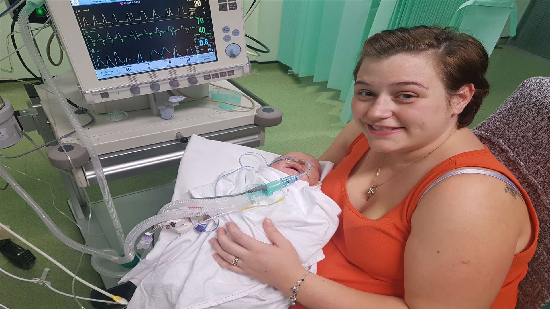 Kayleigh Jones has made a heartfelt plea for parents to be aware of the warning signs of sepsis