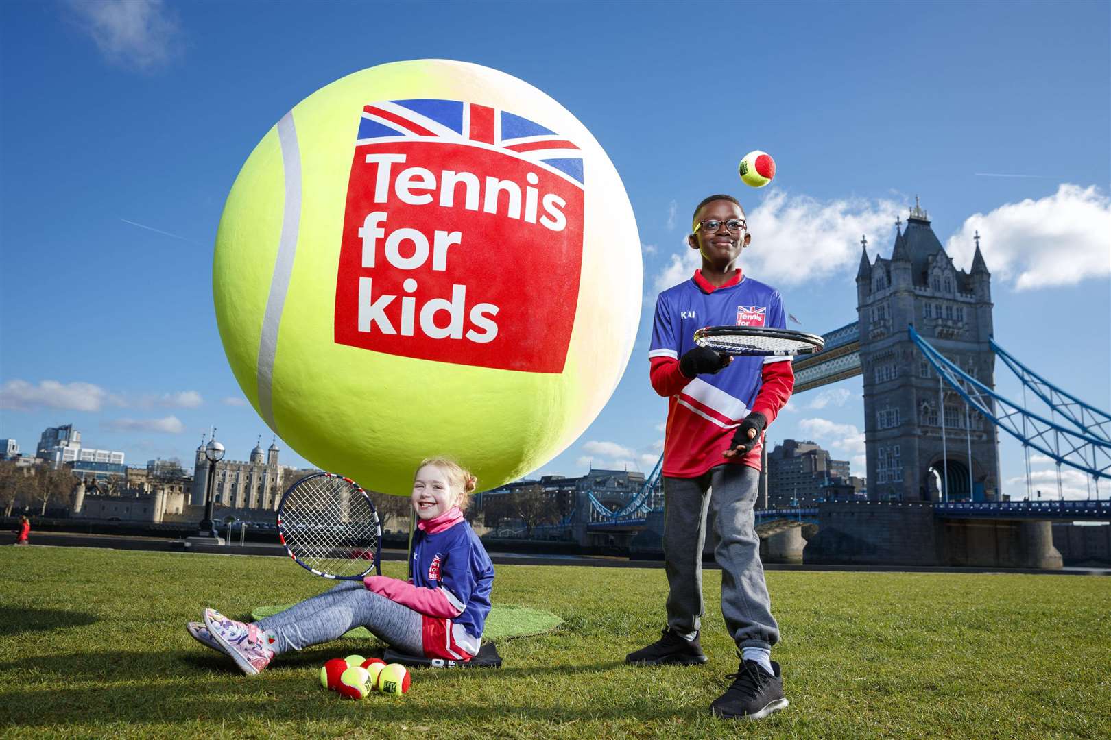 This summer the LTA is running the Tennis for Kids programme aimed at youngsters aged four to 11