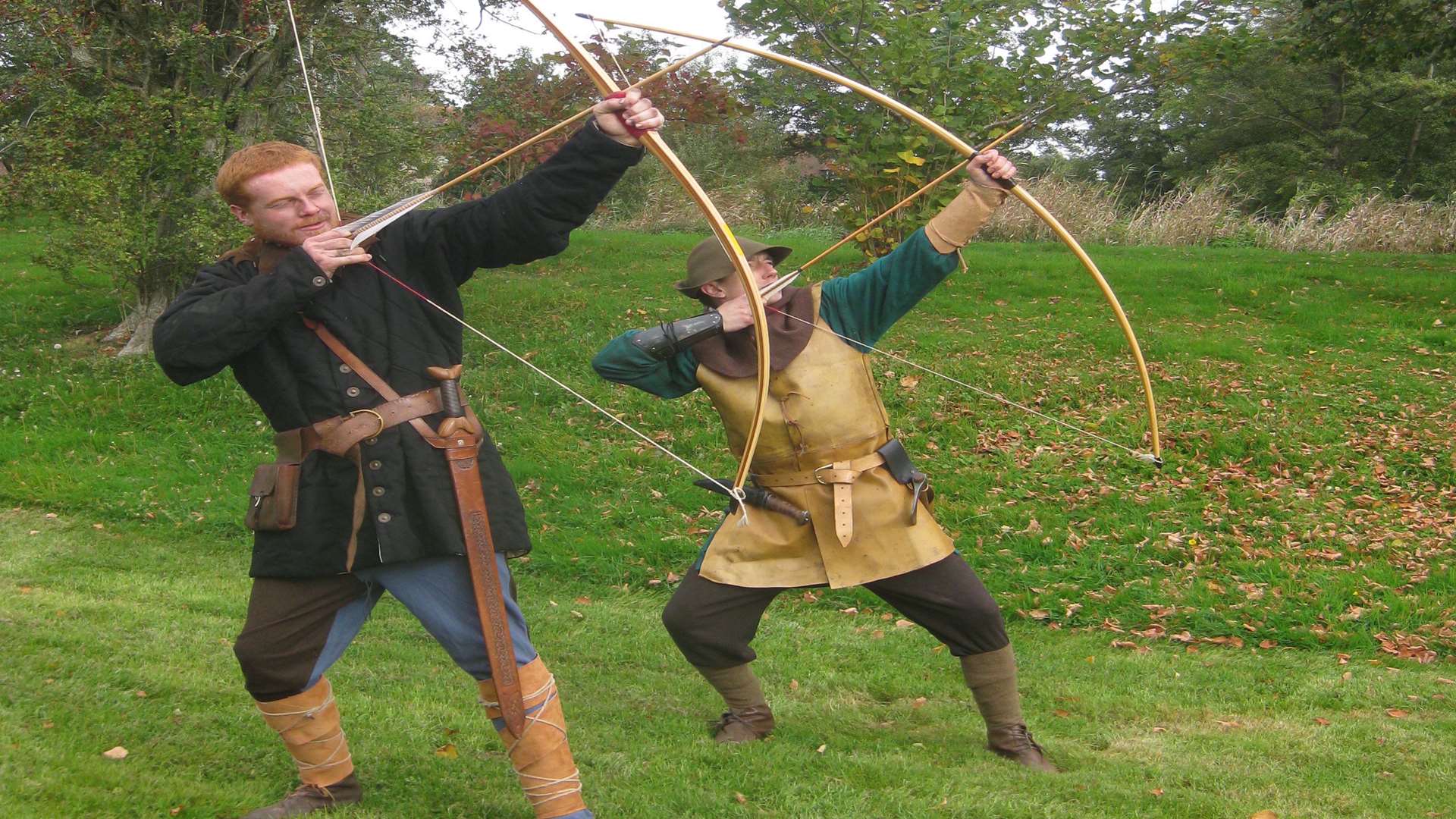 Check out the archers at Penshurst Place