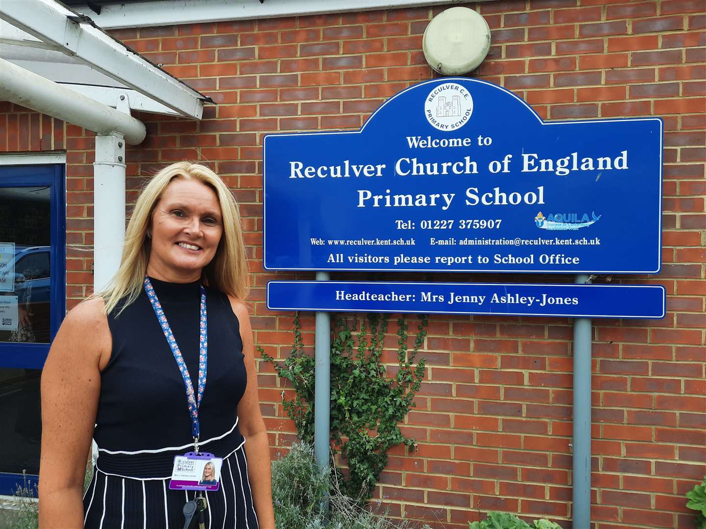 Reculver Primary School head teacher Jenny Ashley-Jones
