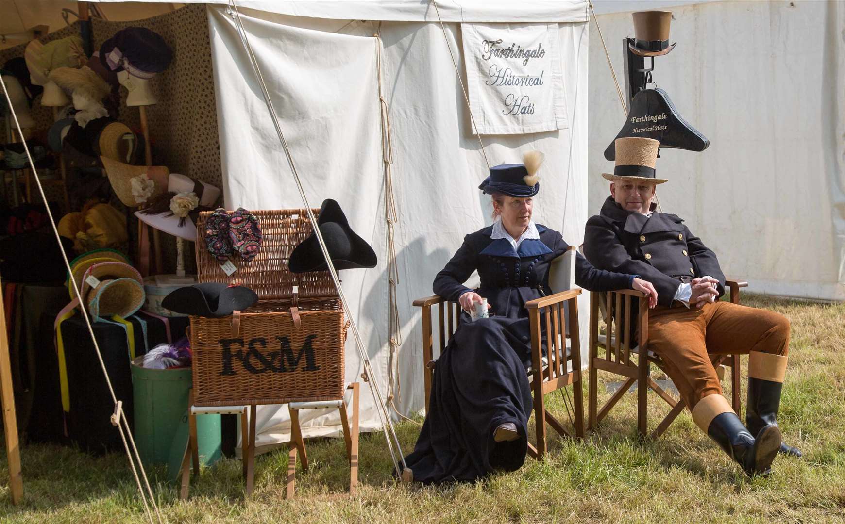 Members of the Napoleonic Association of Great Britain will be dressed in period costume