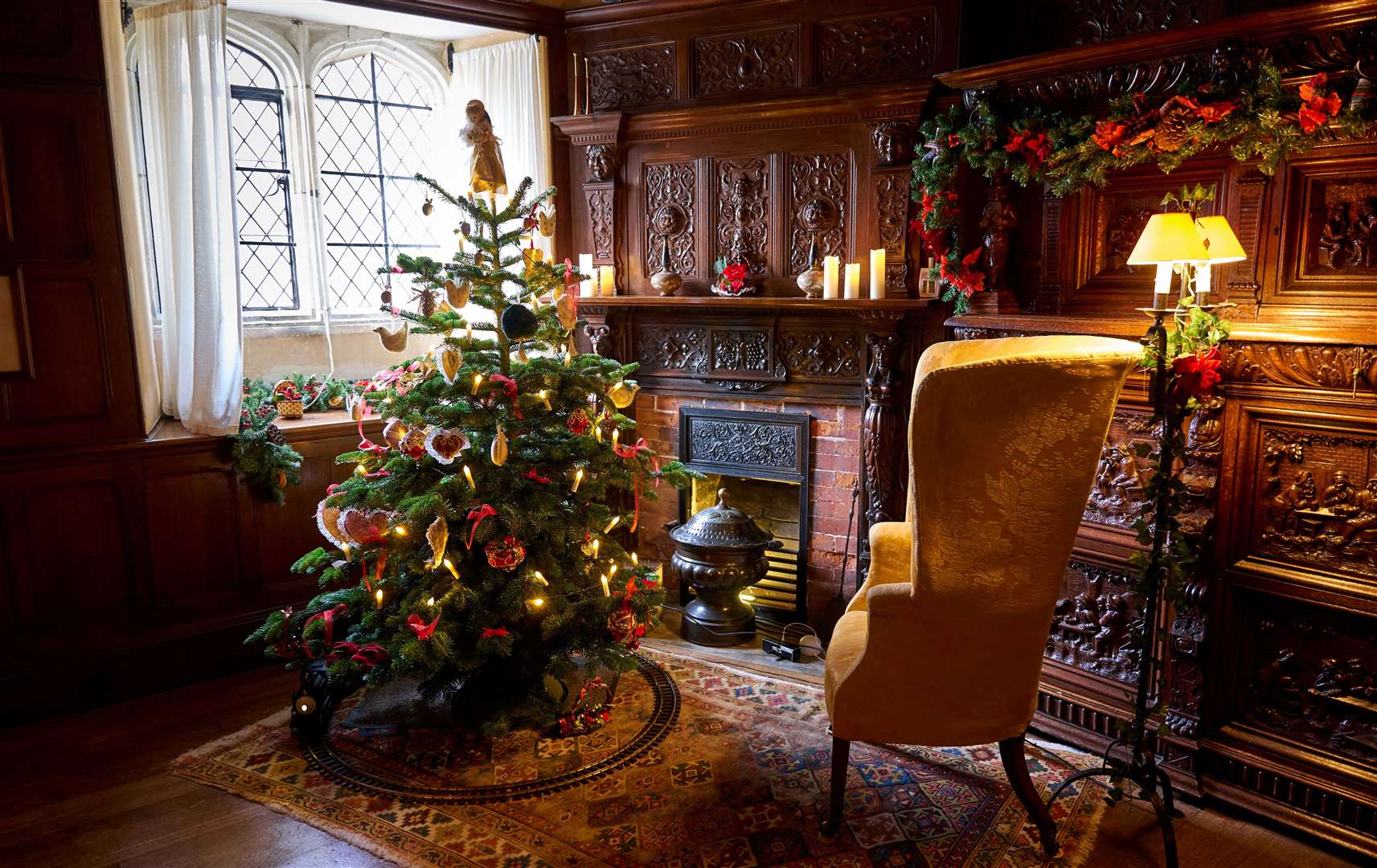 Travel through time with scenes depicting different eras at Ightham Mote. Picture: ©National Trust