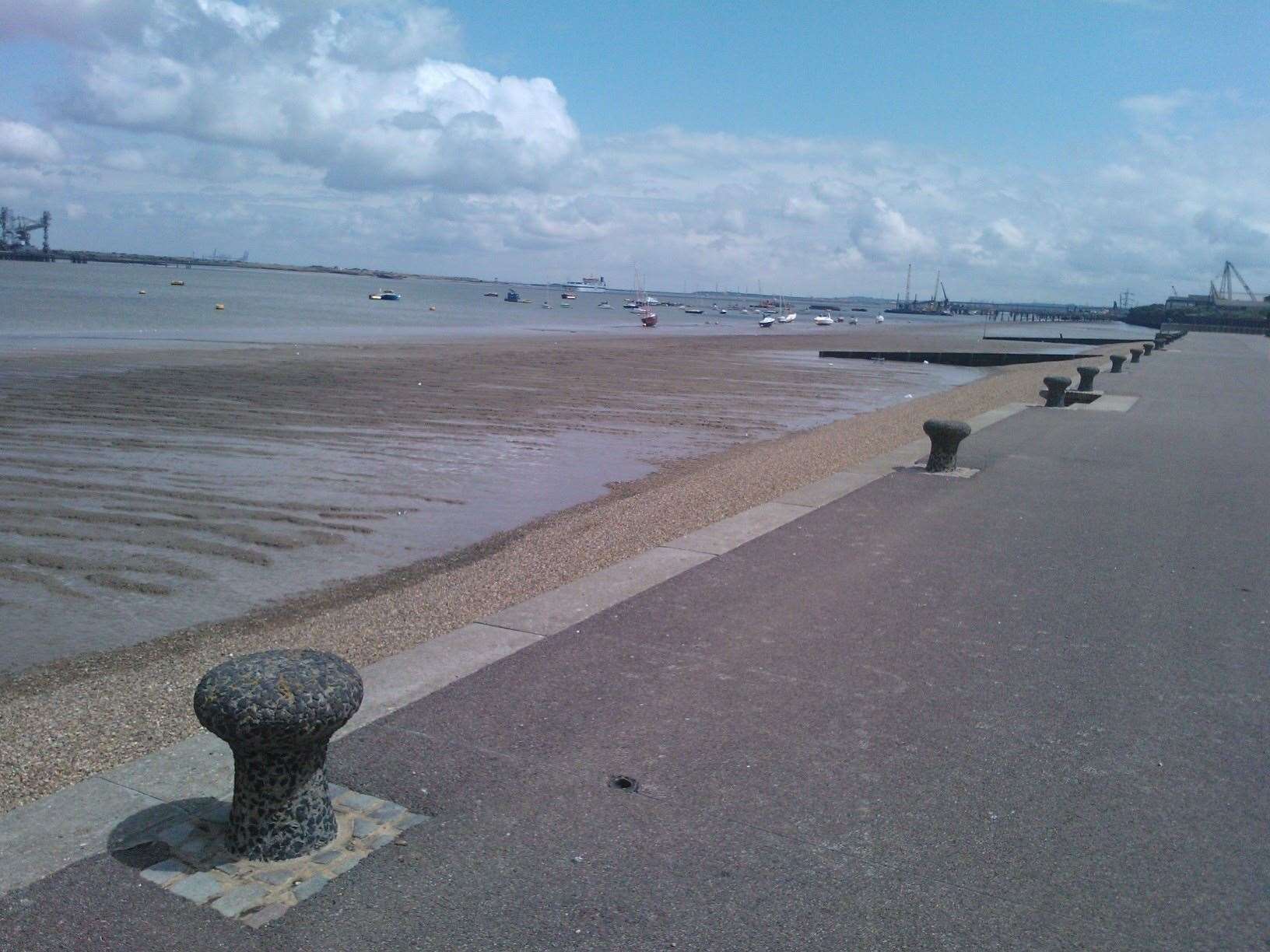 Take a walk along the side of the River Thames