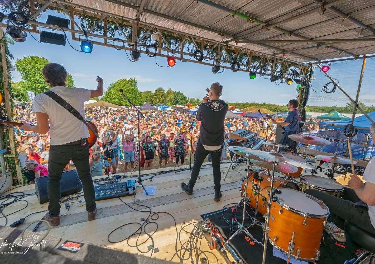 Toploader performing at last summer's Preston Summerfest