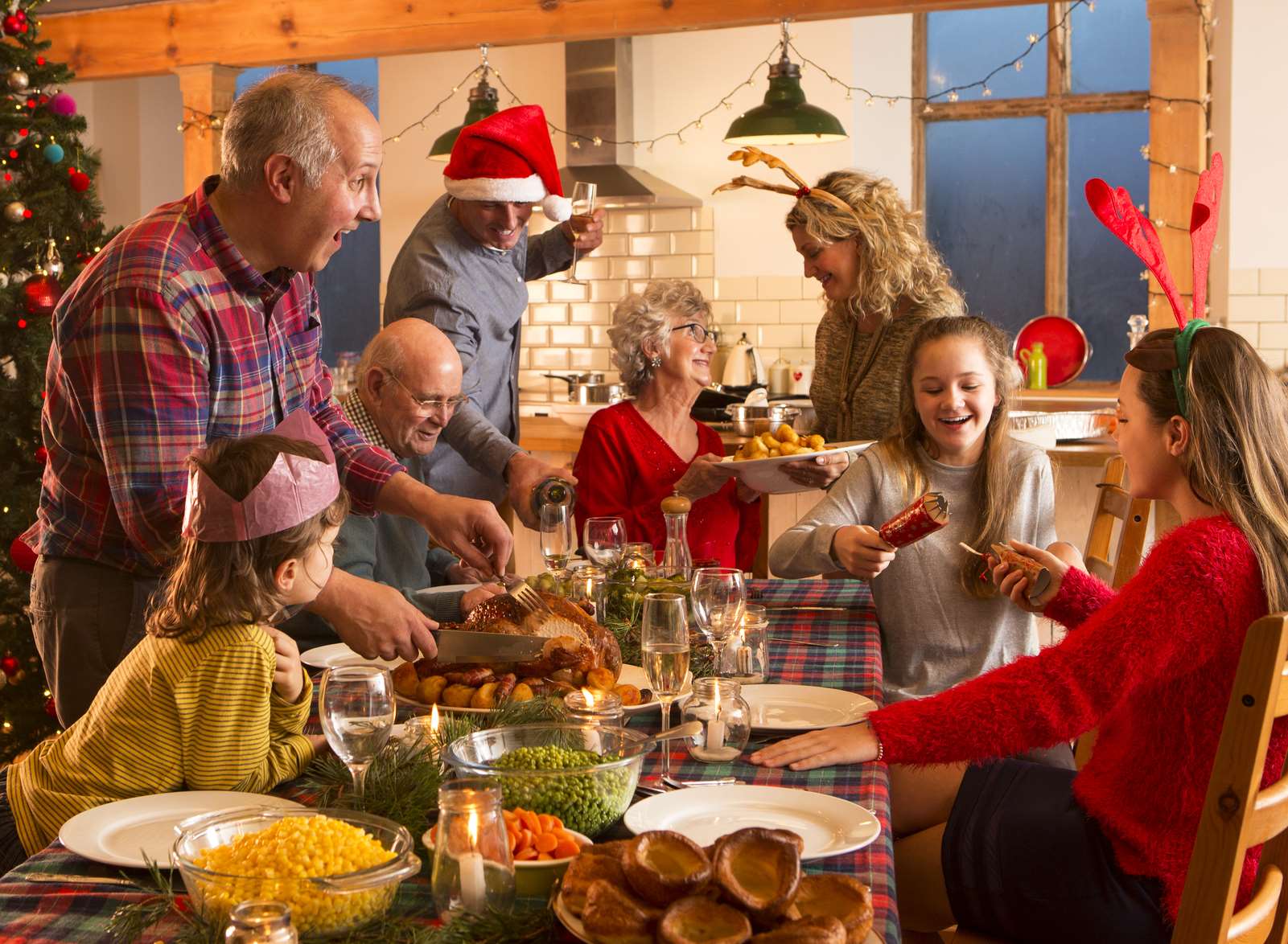 Would you ask for money from your guests for Christmas dinner?