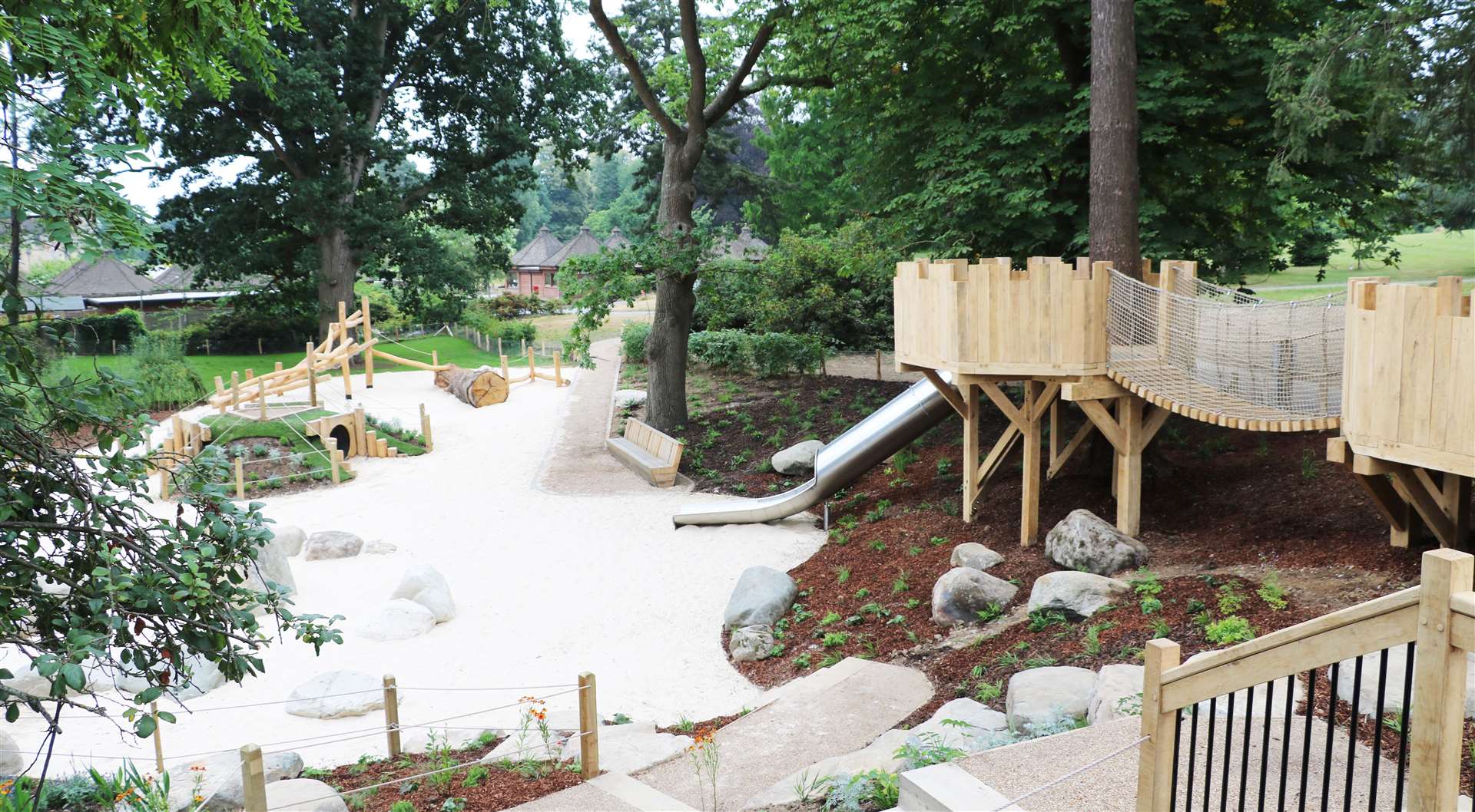 Hever Castle says it will have staff on site when it reopens its play areas at the attraction