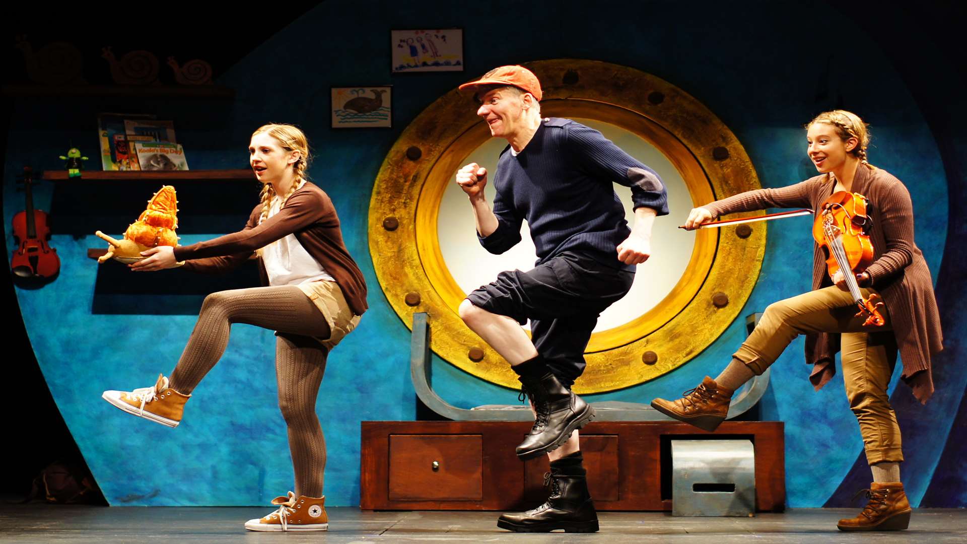 The Snail and the Whale will be taking to the stage at Canterbury's Gulbenkian