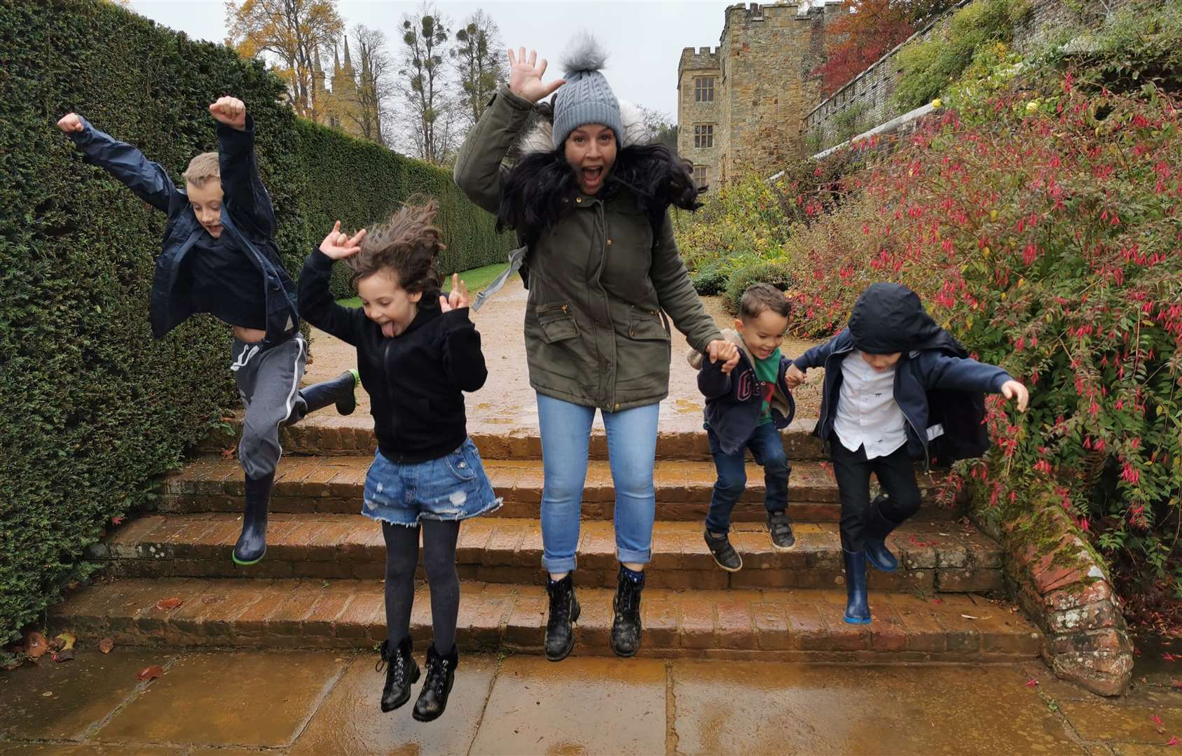 Wrap up warm and get the kids out of the house this February half-term. Picture: Penshurst Place