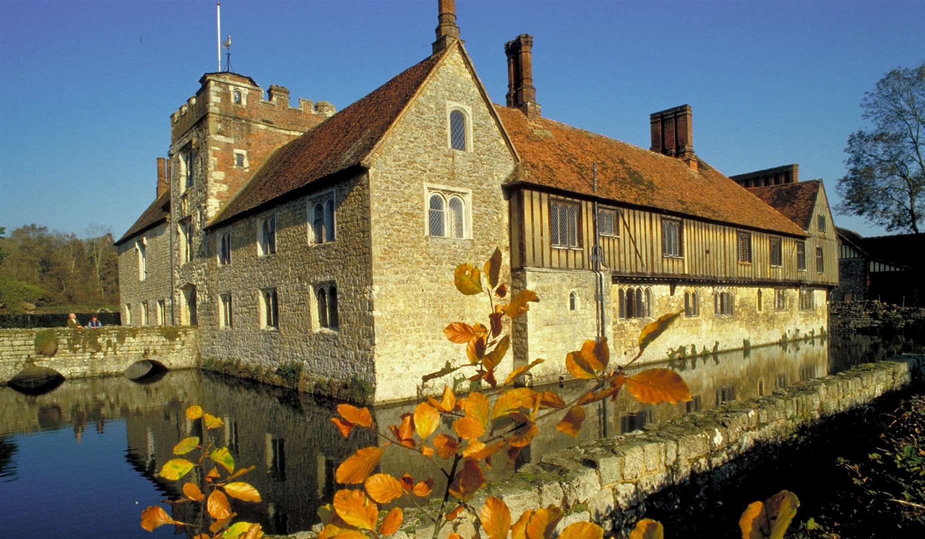 Children can take part in a ghost hunt at Ightham Mote as part of the half-term activities. Picture: Helen Smith