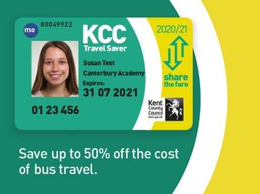 The KCC Travel Saver is advertised as a way of saving money. Stock image
