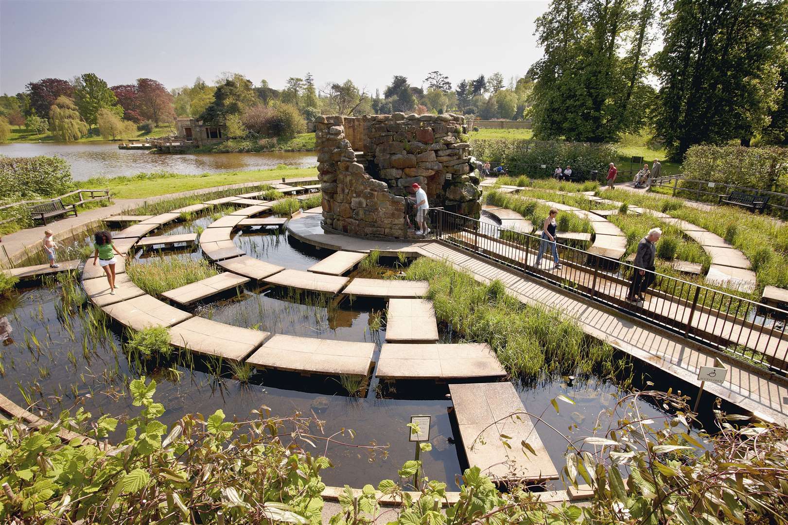 Hever Castle's Water Maze