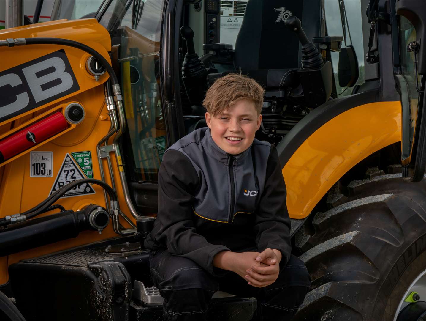 Finlay spent his school holidays working towards the qualification