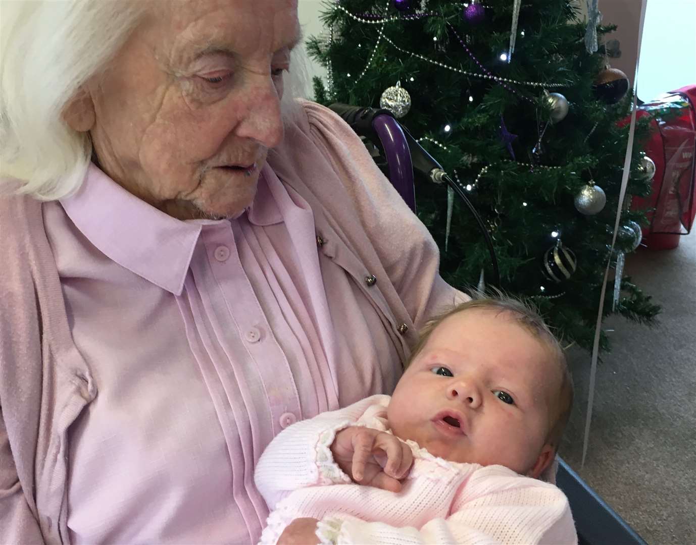 Gwen and Maeva. Picture: Rapport Housing & Care