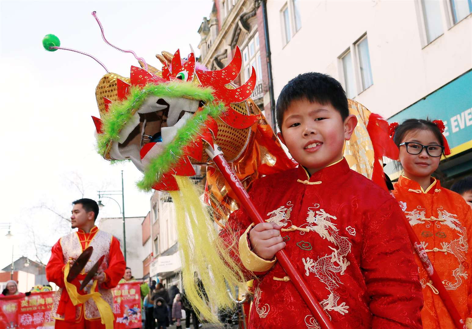 Celebrations have been taking place across Kent for Chinese New Year