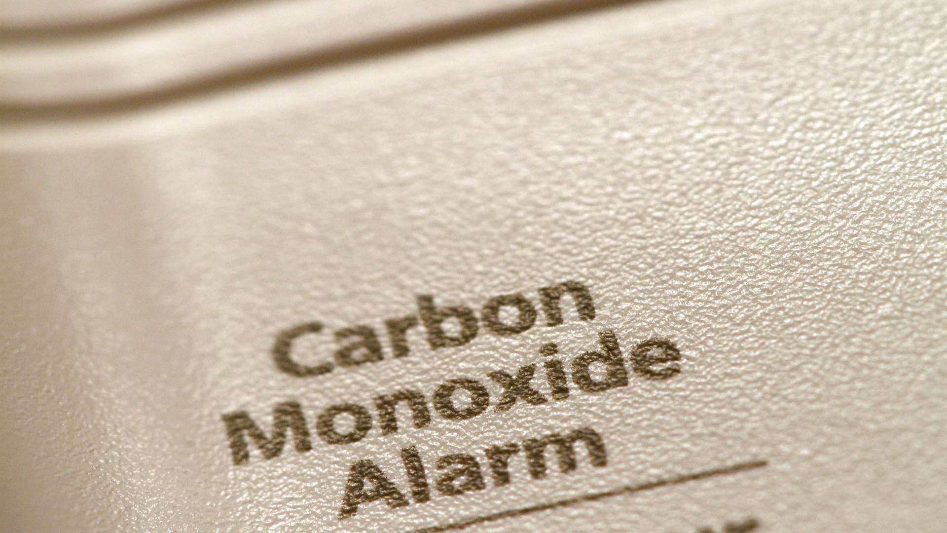 A carbon monoxide alarm costs from around £10