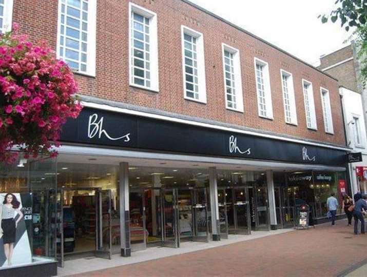 The former BHS in Calverley Road, Tunbridge Wells