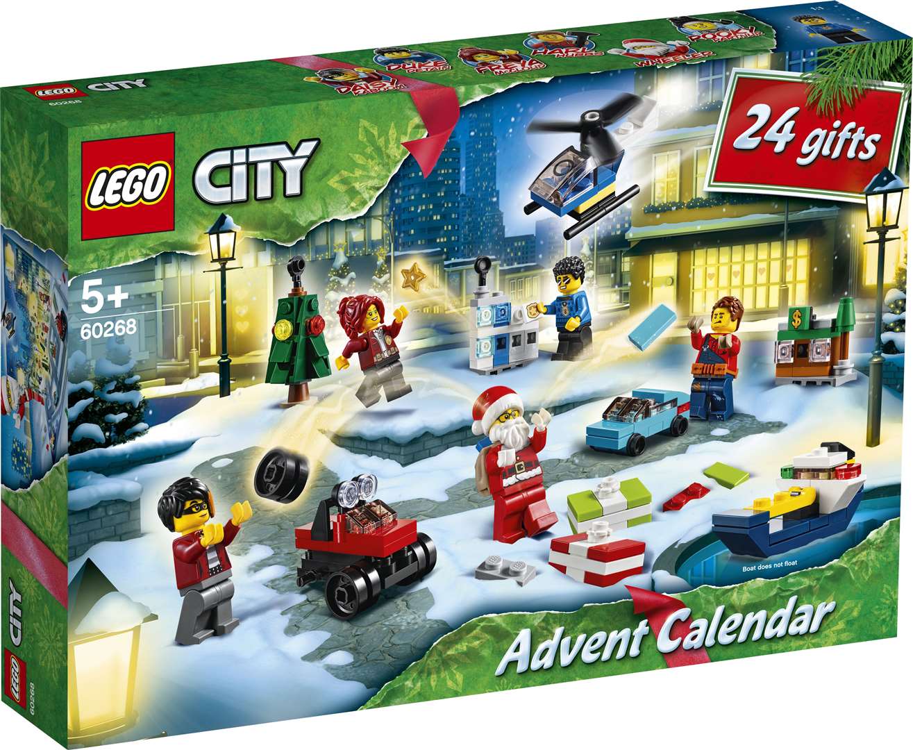 LEGO City included television characters