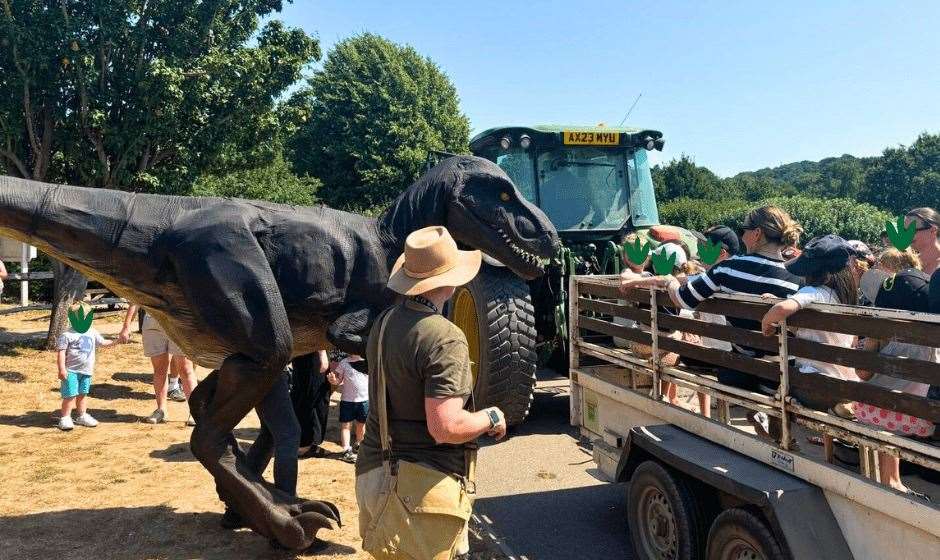 The farm’s usual activities, including tractor-trailer rides, Big Top shows and pottery studio, will also be up and running. Picture: Kent Life
