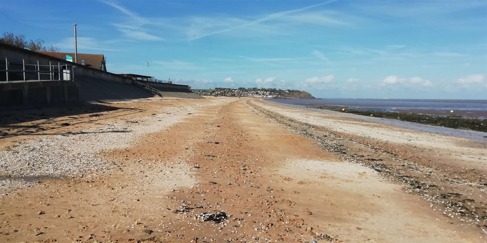 Leysdown Beach where the project will take place