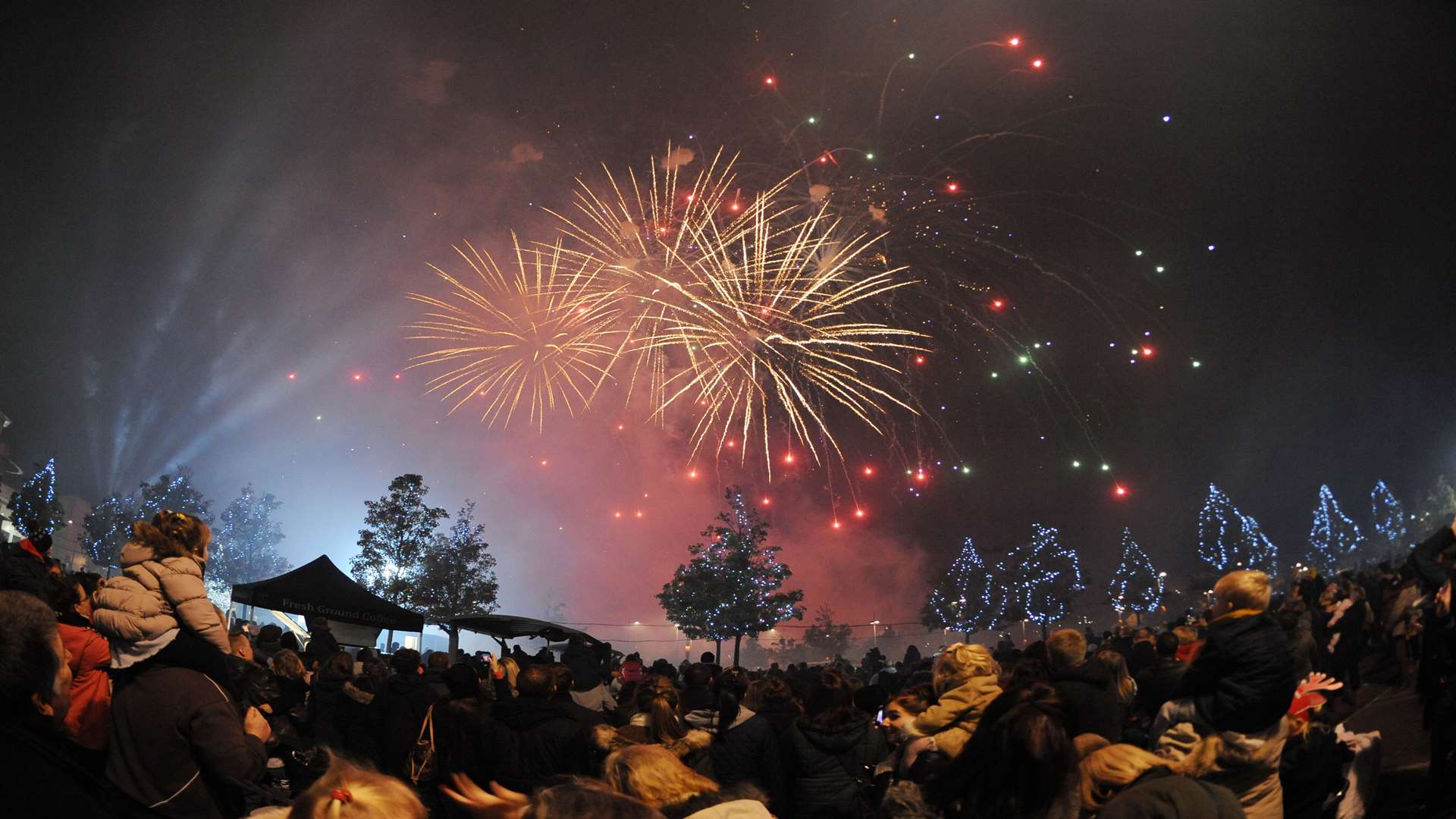 Bluewater's annual fireworks display. Photograph courtesy of: Nick Johnson / The Imageworks