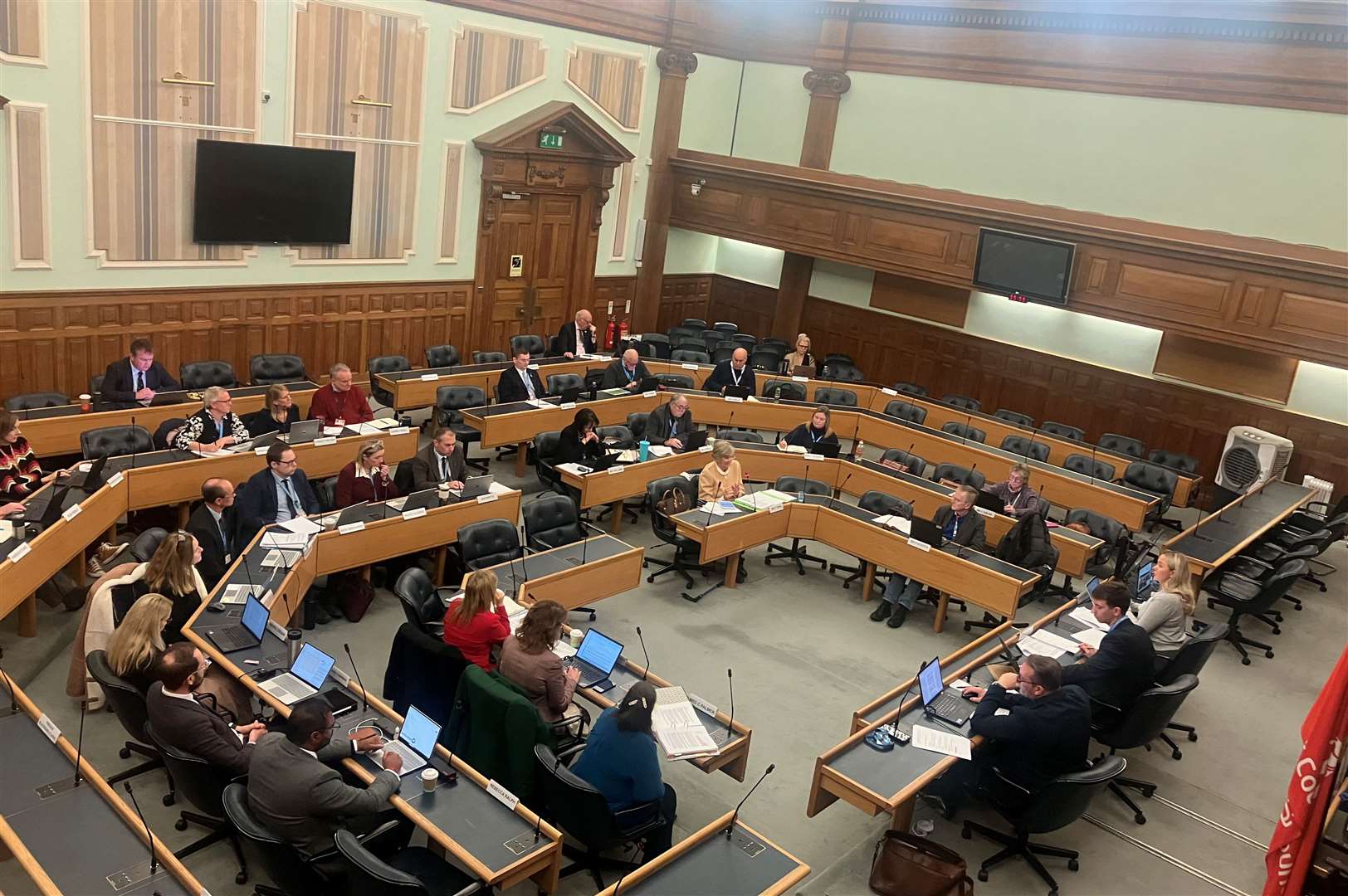 Today's KCC education committee meeting where concerns were raised