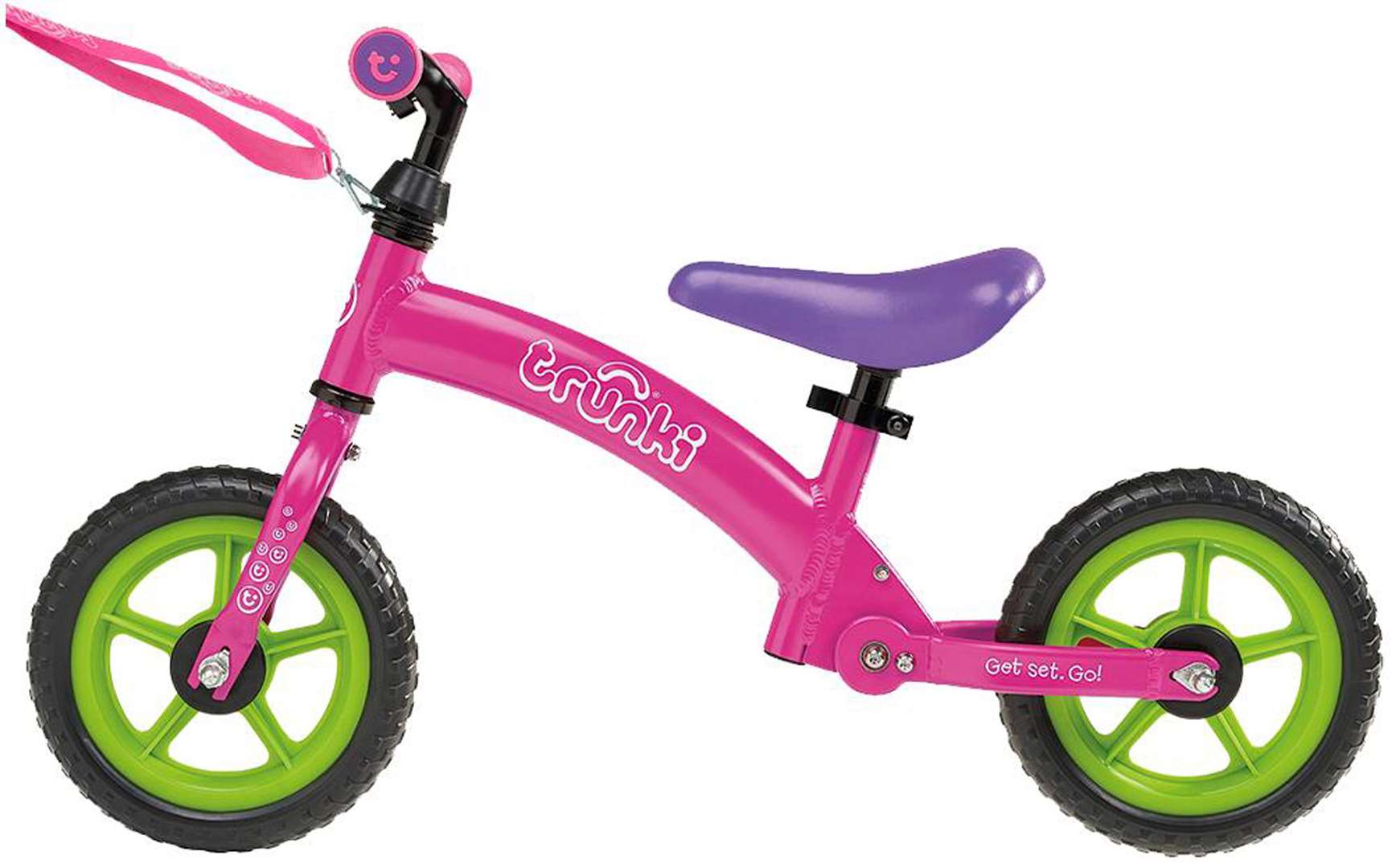 For wheel-y good toddlers everywhere. Trunki folding balance bike, from £65, Halfords. Also comes in blue