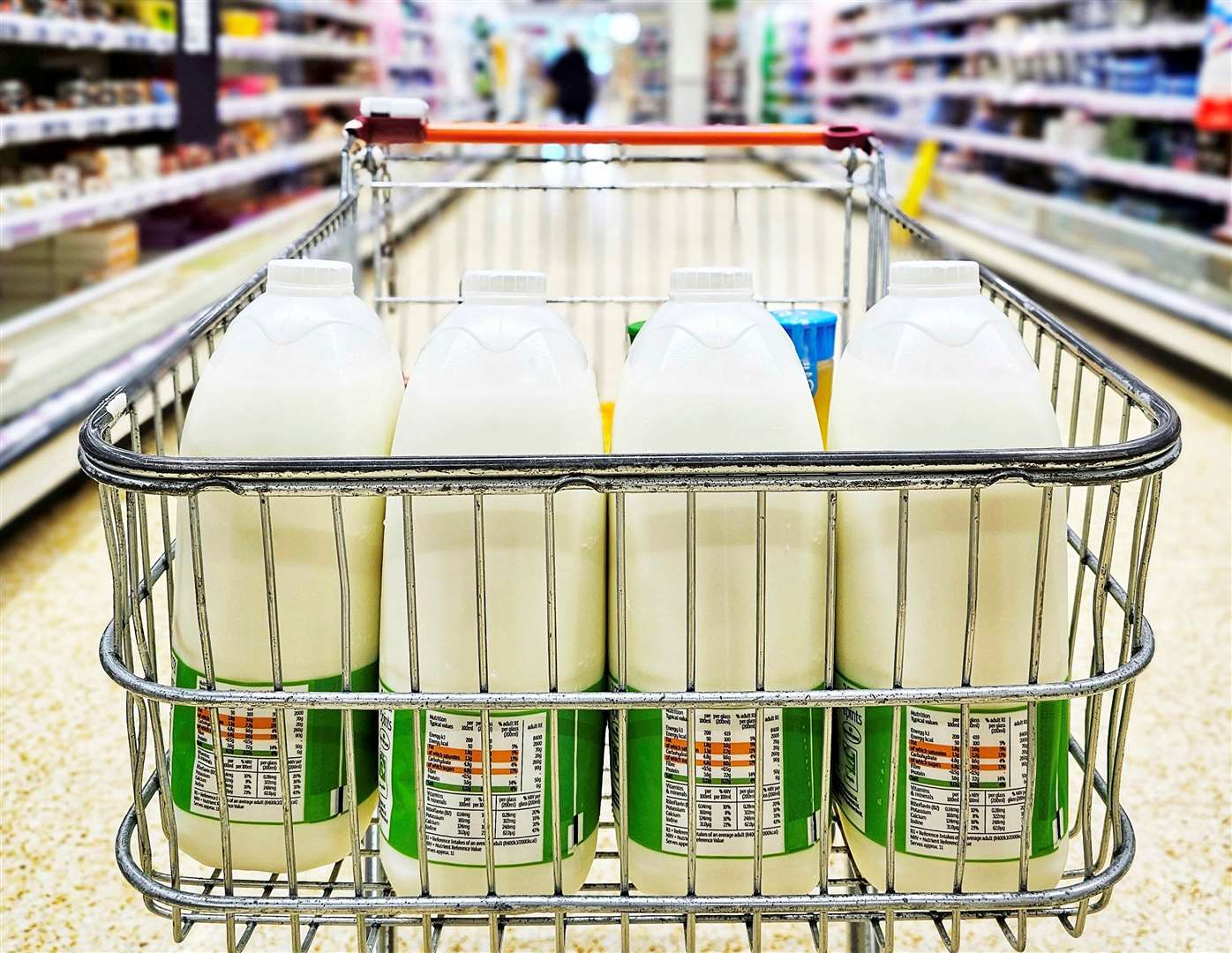 Tesco is phasing out its largest six-pint milk carton. Image: iStock photo.