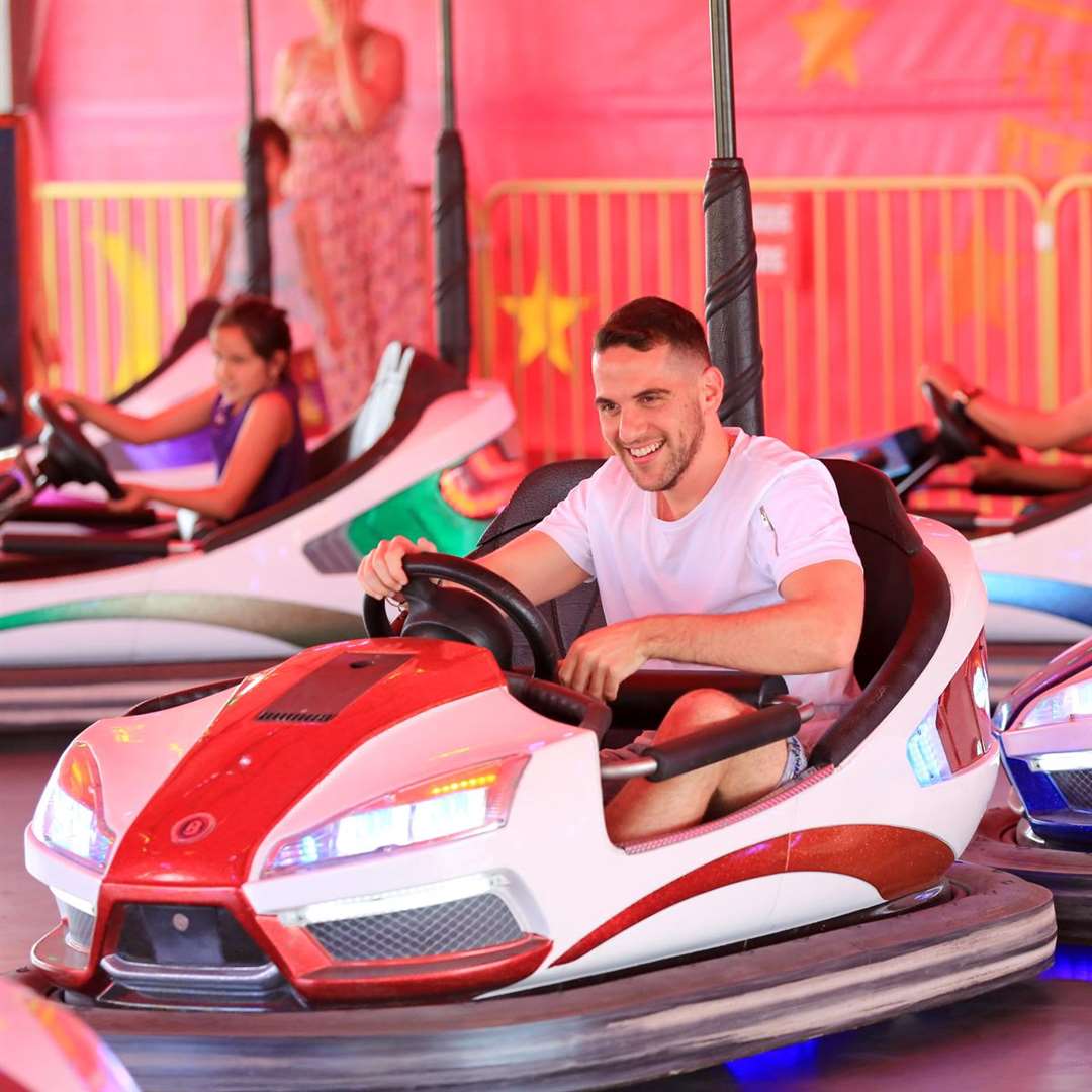 Bumper cars were among last year's rides