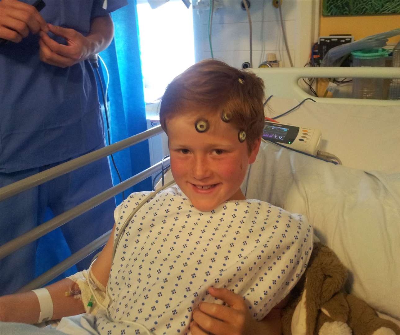 Silas Pullen who died from a brain tumour, aged 11