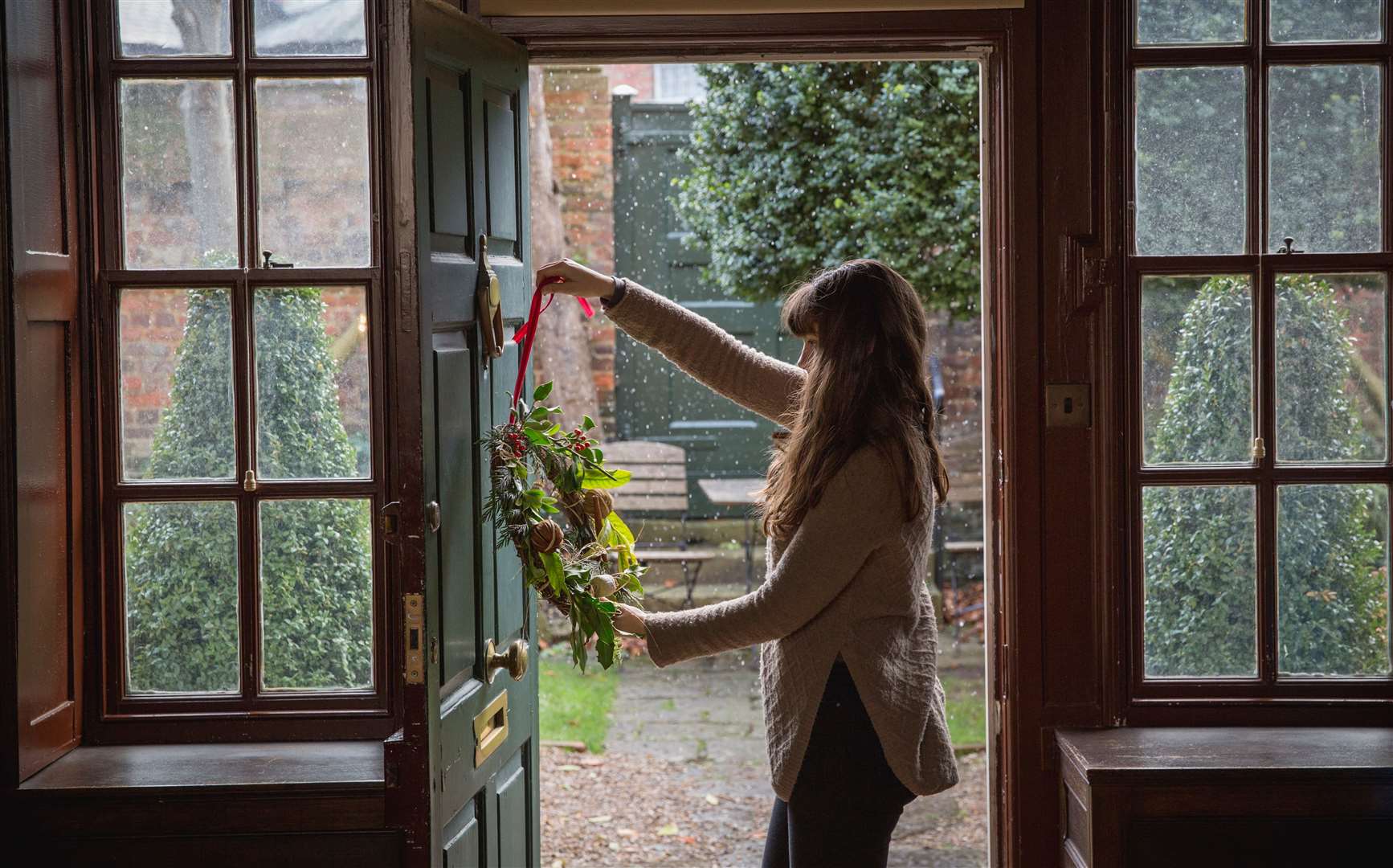 Enjoy treats like hot chocolate and biscuits at Quebec House. Picture: National Trust Images / Rob Stothard