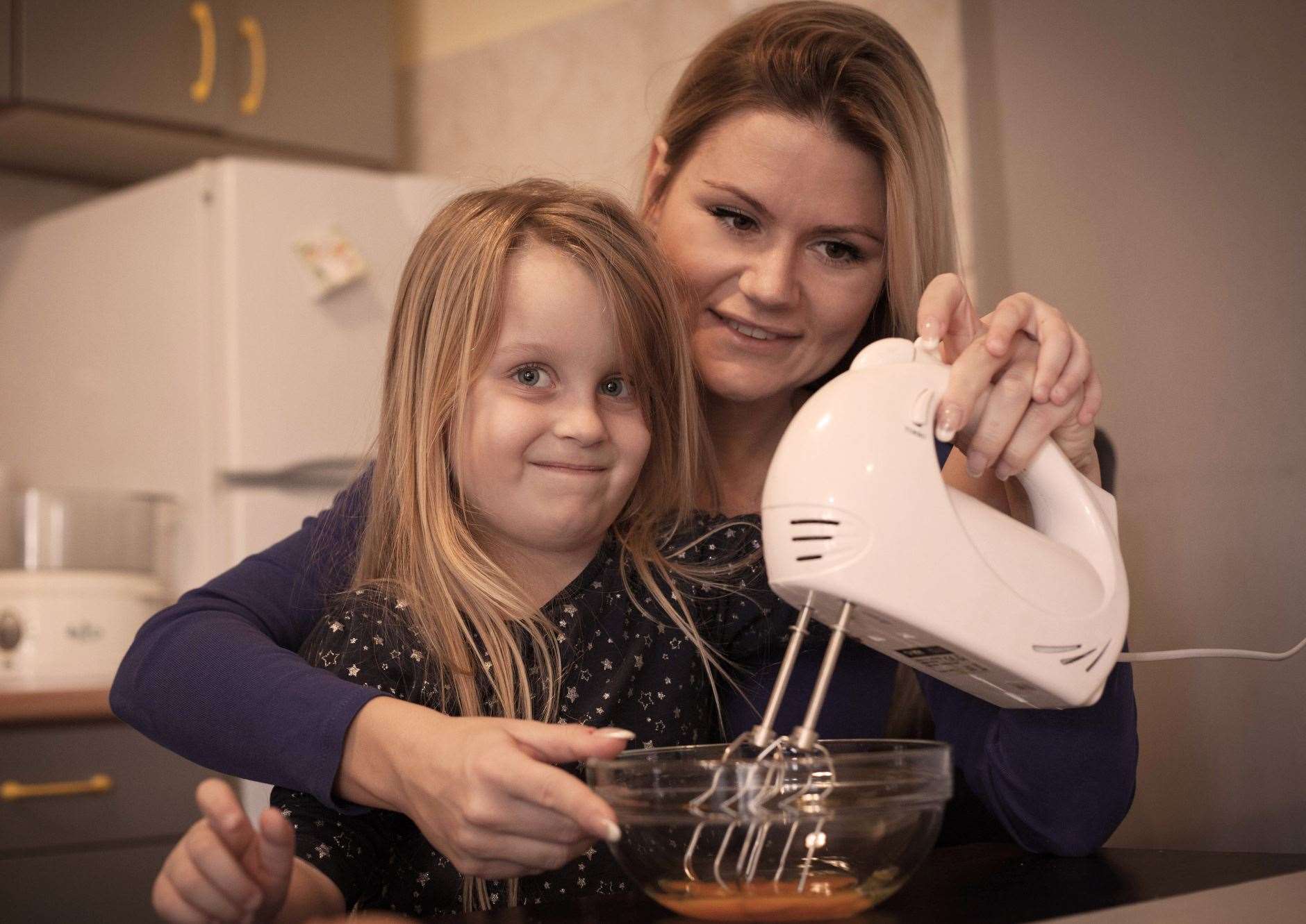 Kids will love cooking the pancakes