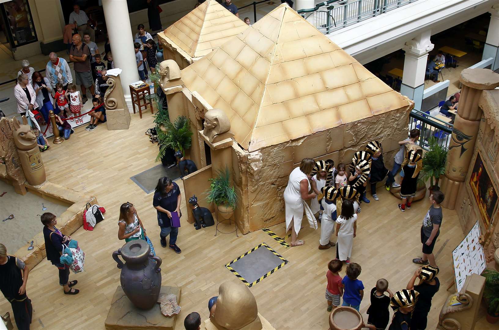 Royal Victoria Place, Tunbridge Wells is hosting the Egyptian summer exhibition